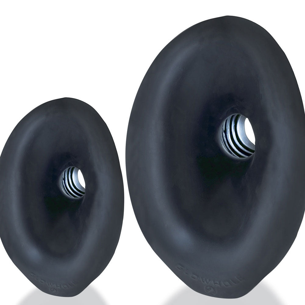 Morph Hole 1 (Black Ice) – Small Silicone Gaping Plug > Anal Range > Tunnel and Stretchers - Tophatter Daily Deals