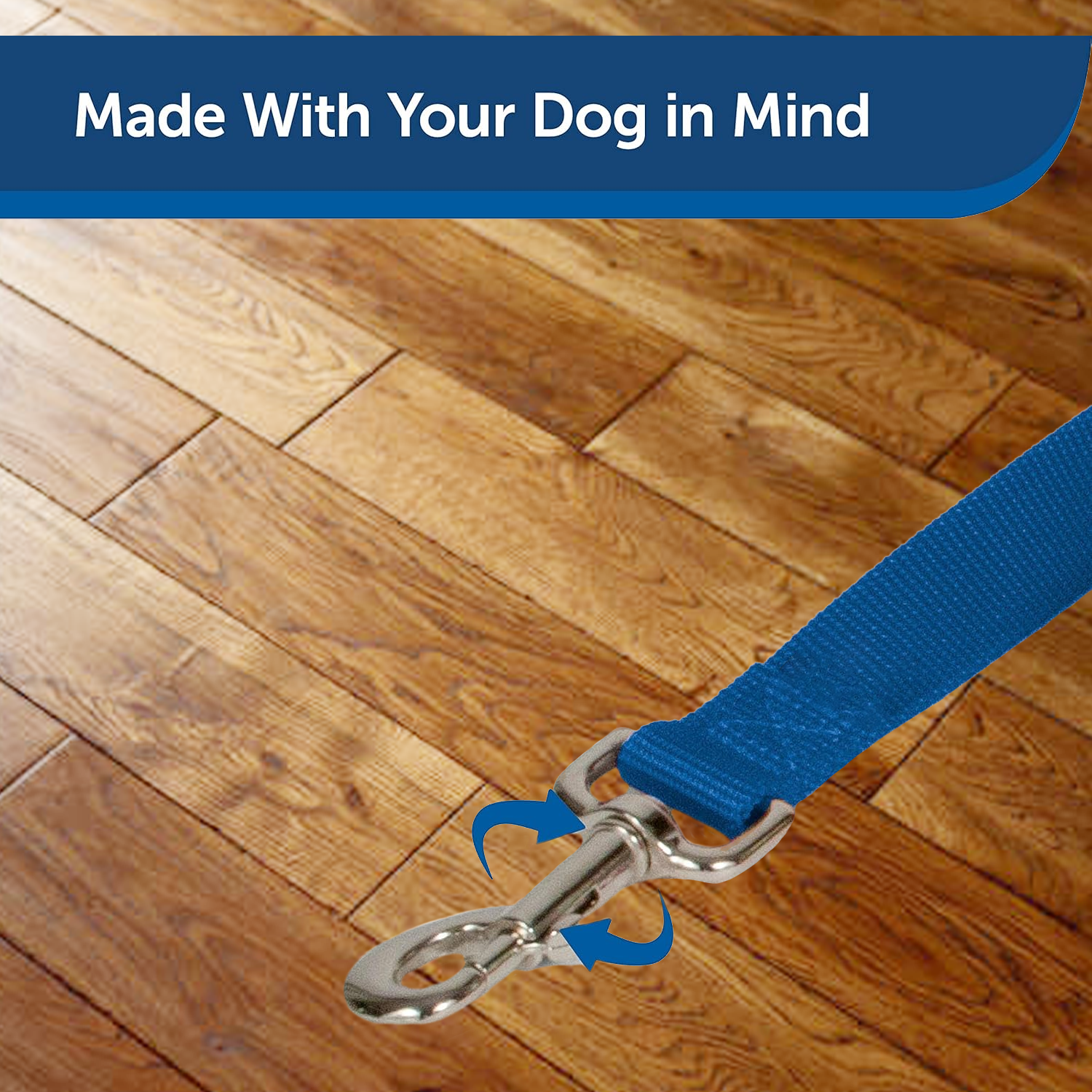 Dog Running Leash - 45" Puppy Small Dog Walking Lead 13mm Wide Strong Durable Webbing Pet Products - Tophatter Daily Deals