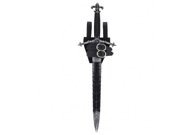 Leather Man at Arms Medieval Sword Frog historical period - Tophatter Daily Deals