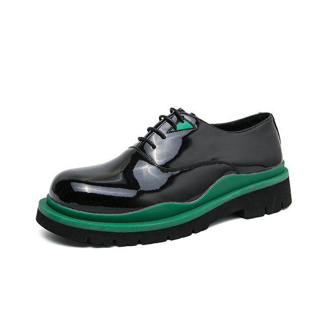 Patent Leather Oxford Men Shoes Men Dresses Shoes - Tophatter Daily Deals