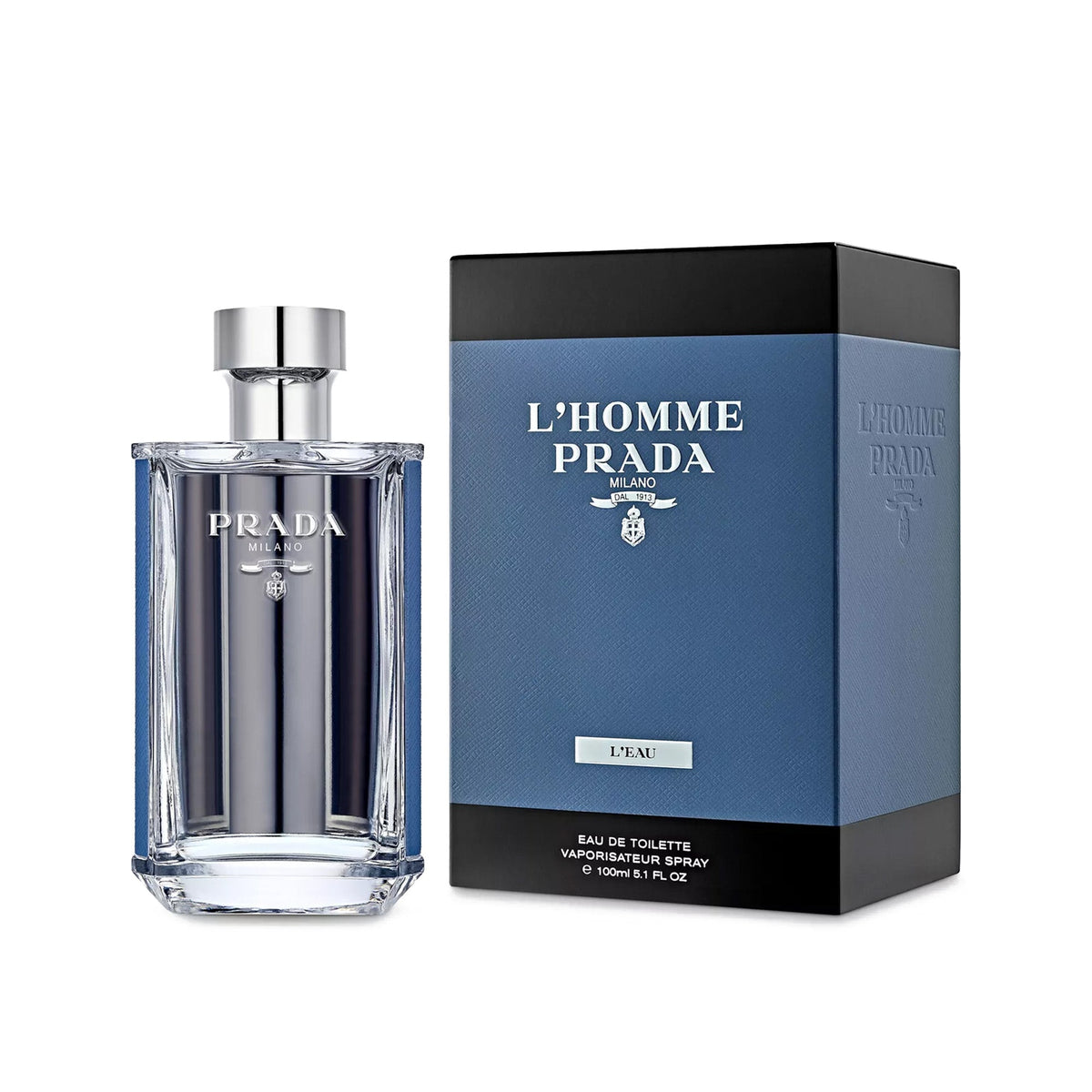 Prada L'Homme L'Eau Eau De Toilette 100ml Spray - Tophatter Daily Deals