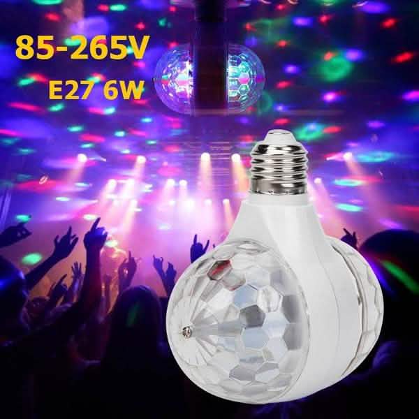 LED 6W Rotating Bulb Light Indoor Lighting - Tophatter Daily Deals