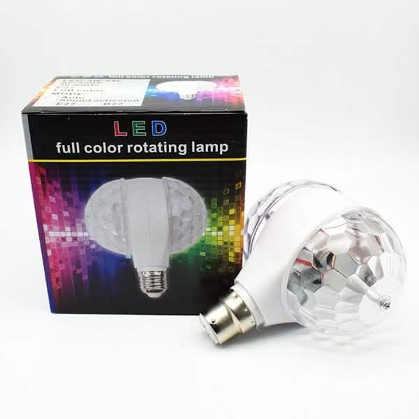 LED 6W Rotating Bulb Light Indoor Lighting - Tophatter Daily Deals