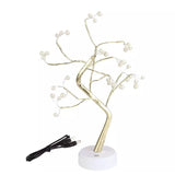 LED Artificial Twig Tree Light Tabletop Bonsai Lamp Indoor Lighting - Tophatter Daily Deals