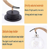 LED Ball Lamp Wrought Iron Moon Lamp Indoor Lighting - Tophatter Daily Deals
