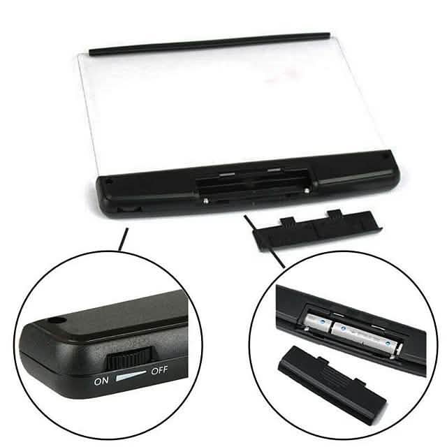 LED Book Light Reading Night Light Eyes Protective Lamps Indoor Lighting - Tophatter Daily Deals