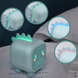 Led Cartoon Alarm Clock Voice Control Digital Household Appliances - Tophatter Daily Deals