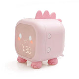 Led Cartoon Alarm Clock Voice Control Digital Pink Household Appliances - Tophatter Daily Deals