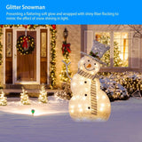 LED Christmas Snowman Decoration Seasonal Decor - Tophatter Daily Deals