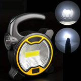 LED COB Camping Flashlight Lantern Outdoor Lighting - Tophatter Daily Deals