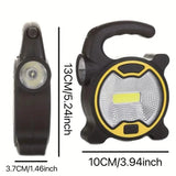 LED COB Camping Flashlight Lantern Outdoor Lighting - Tophatter Daily Deals