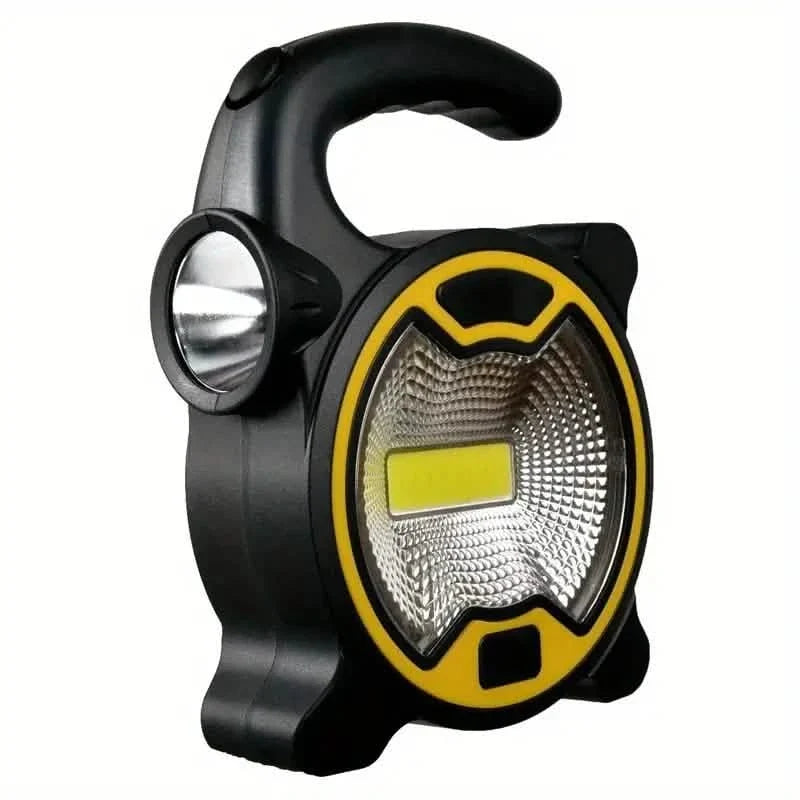 LED COB Camping Flashlight Lantern Outdoor Lighting - Tophatter Daily Deals