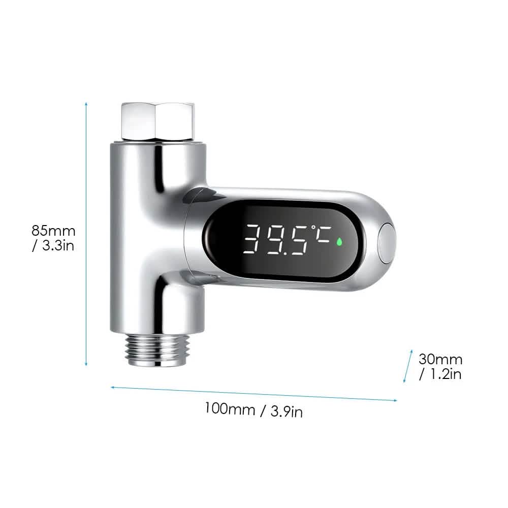 LED Digital Shower Thermometer Bath - Tophatter Daily Deals