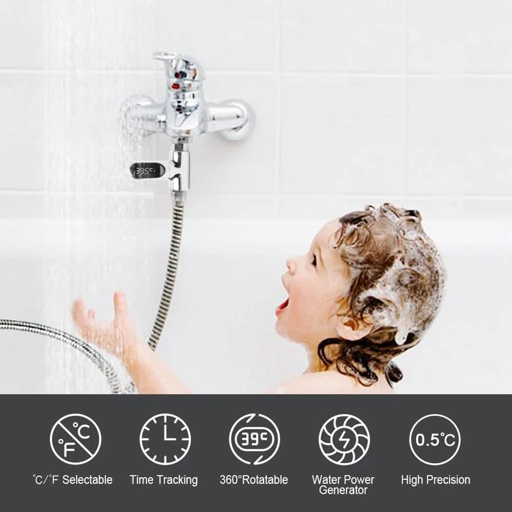 LED Digital Shower Thermometer Bath - Tophatter Daily Deals