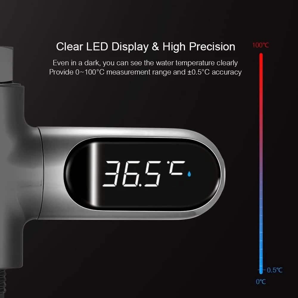 LED Digital Shower Thermometer Bath - Tophatter Daily Deals