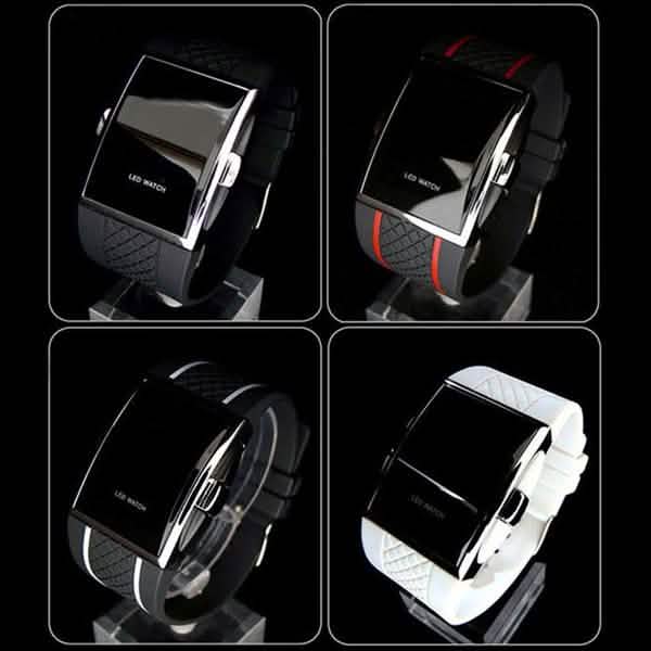LED Digital Sports Wrist Watch Fitness & Exercise - Tophatter Daily Deals
