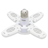 LED Dimmable Garage Ceiling Lights with 4 Adjustable Panels Indoor Lighting - Tophatter Daily Deals