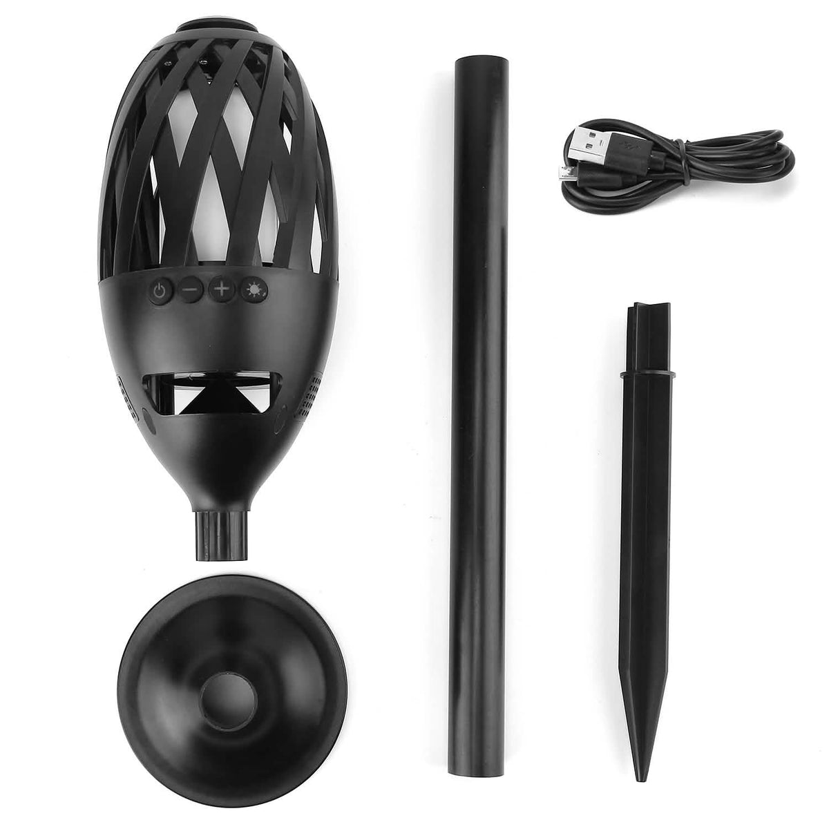 LED Flame Speakers Torch Speakers - Tophatter Daily Deals
