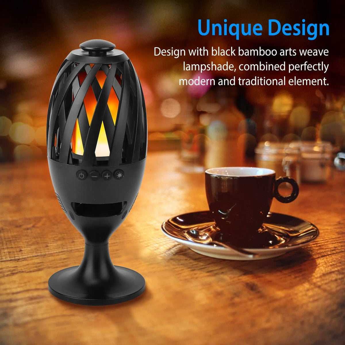 LED Flame Speakers Torch Speakers - Tophatter Daily Deals
