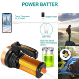 LED Flashlights IPX6 Waterproof Handheld Night Lights Outdoor Recreation - Tophatter Daily Deals