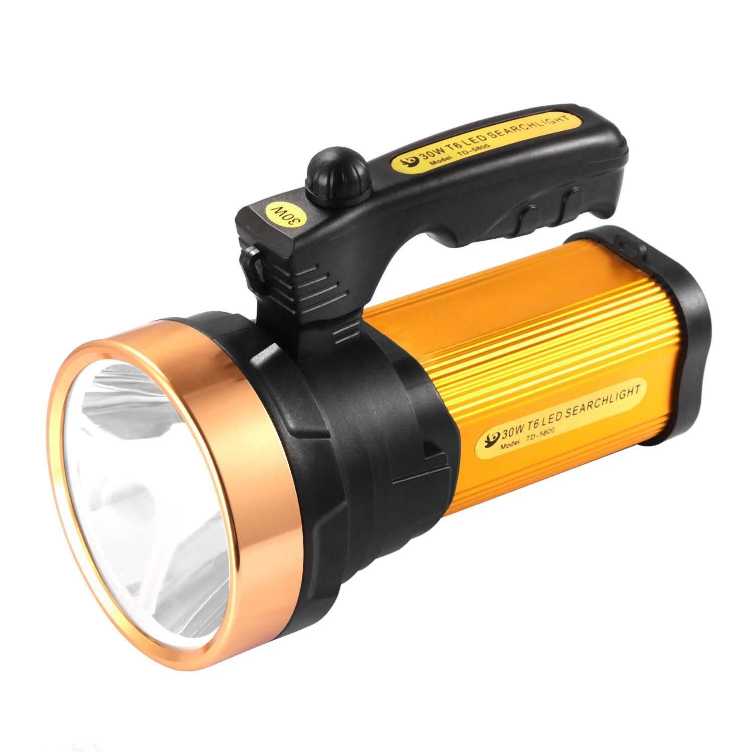 LED Flashlights IPX6 Waterproof Handheld Night Lights Outdoor Recreation - Tophatter Daily Deals