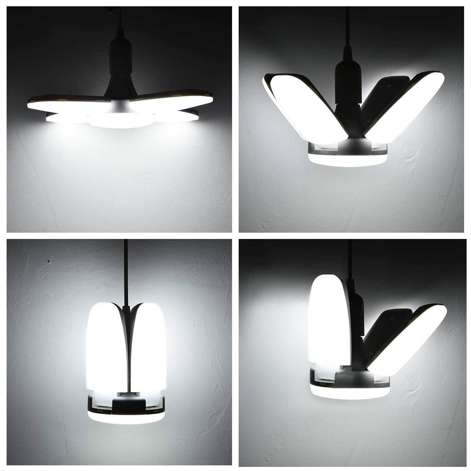 LED Garage Light E27/B22 60W Indoor Lighting - Tophatter Daily Deals