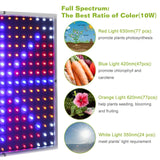 LED Grow Light Full Spectrum Hanging Garden & Patio - Tophatter Daily Deals