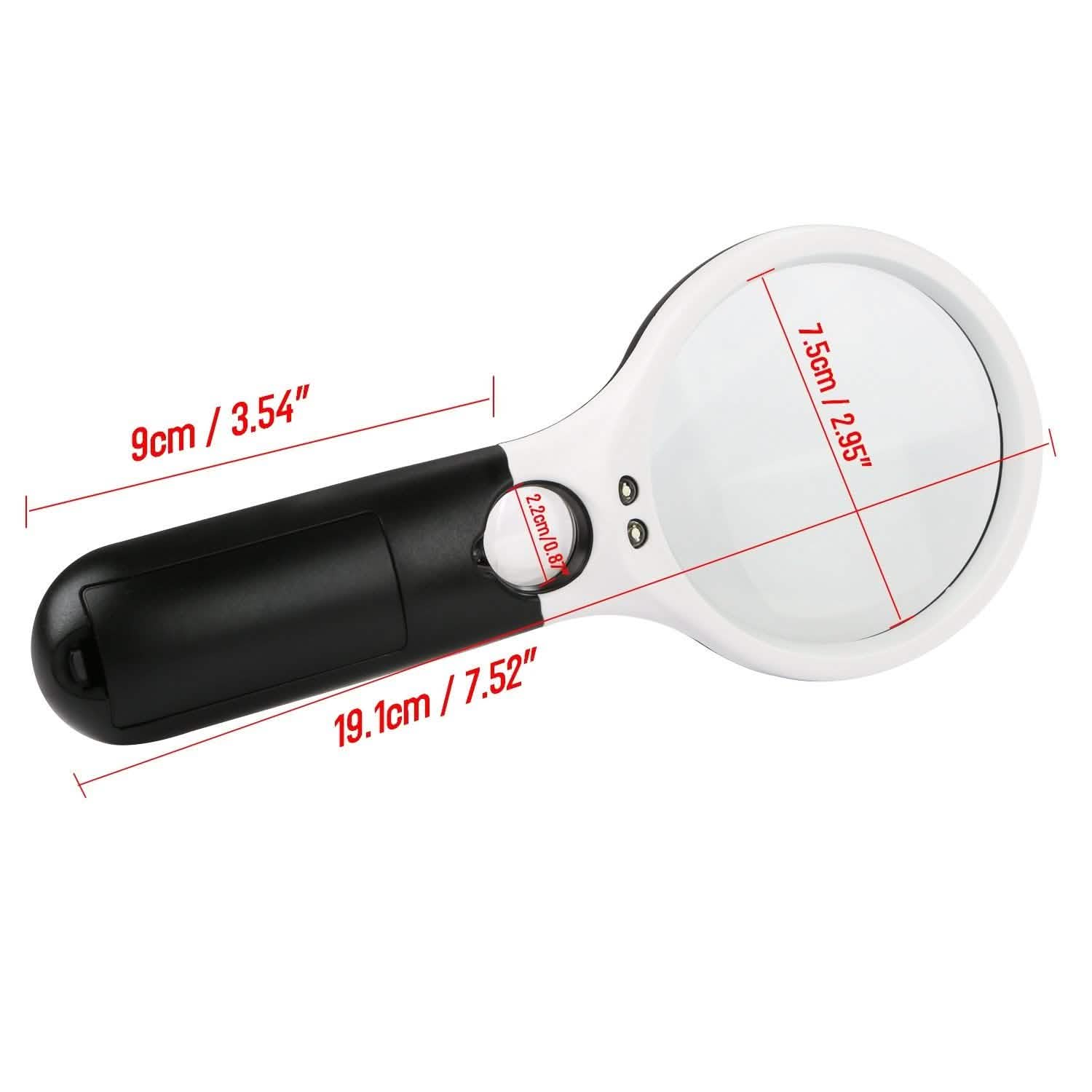 LED Illuminated Magnifying Glass School, Office & Art Supplies - Tophatter Daily Deals