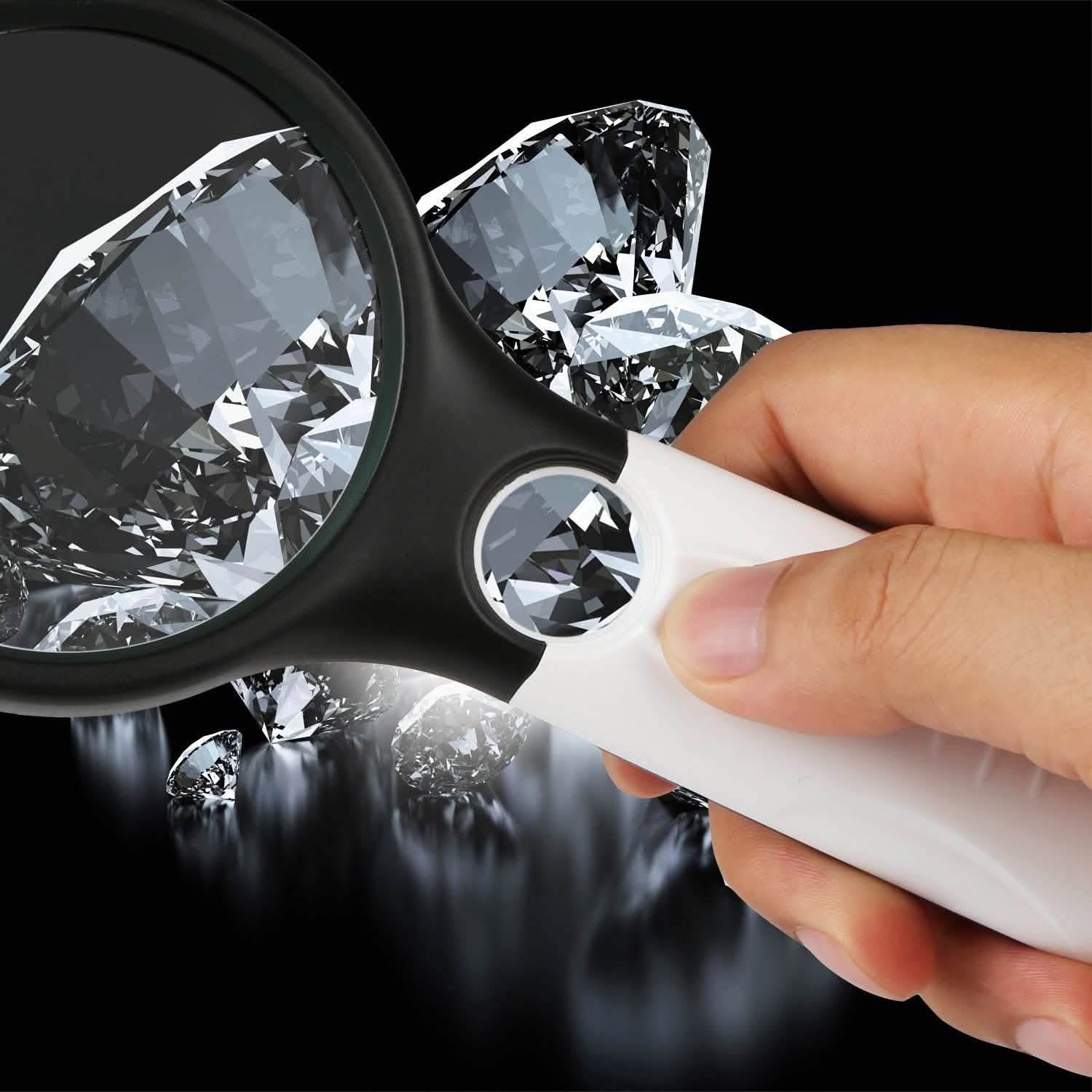 LED Illuminated Magnifying Glass School, Office & Art Supplies - Tophatter Daily Deals