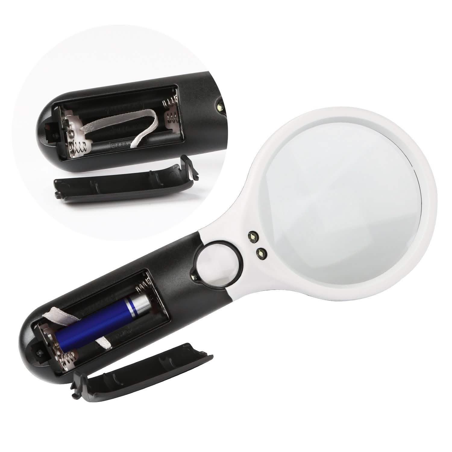 LED Illuminated Magnifying Glass School, Office & Art Supplies - Tophatter Daily Deals