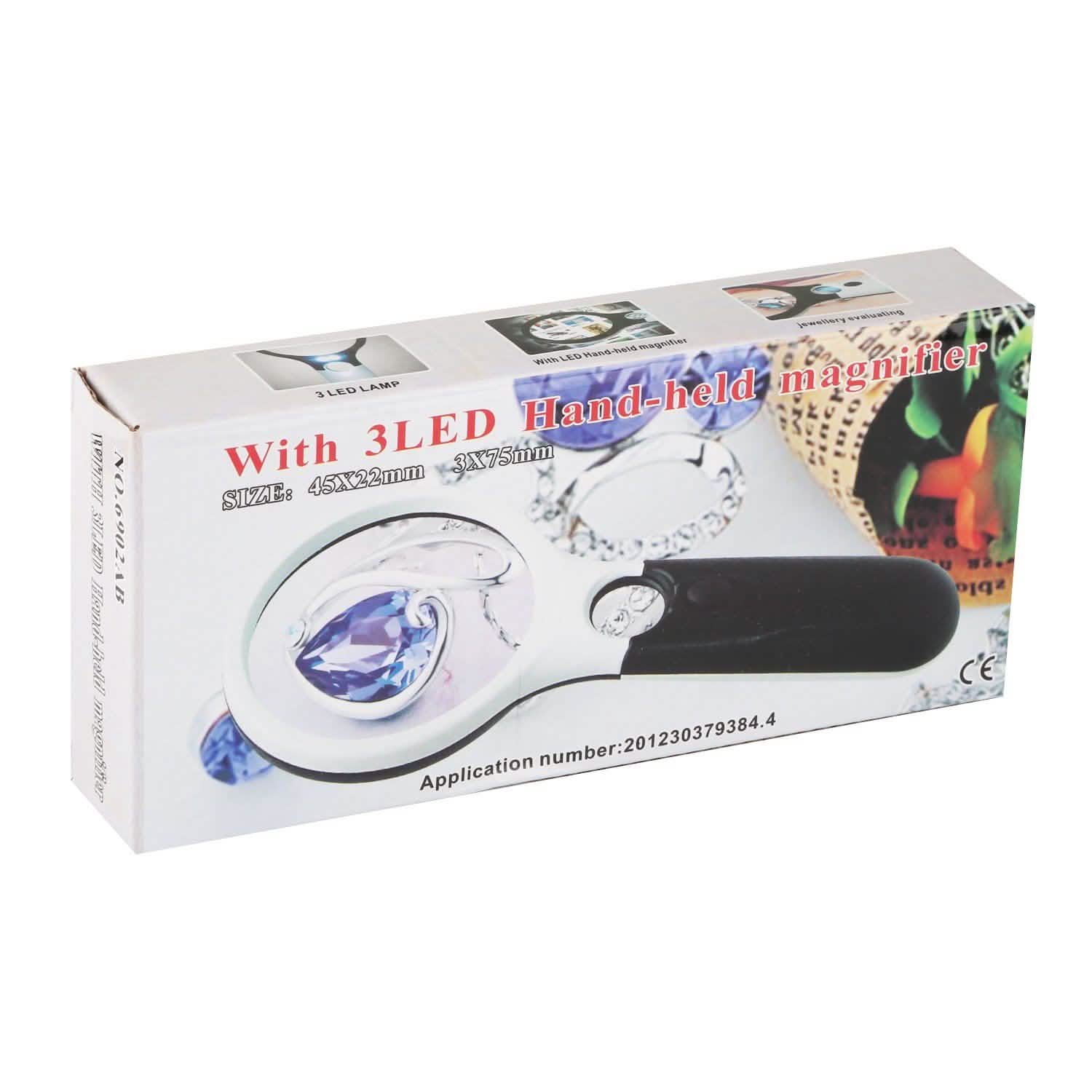 LED Illuminated Magnifying Glass School, Office & Art Supplies - Tophatter Daily Deals