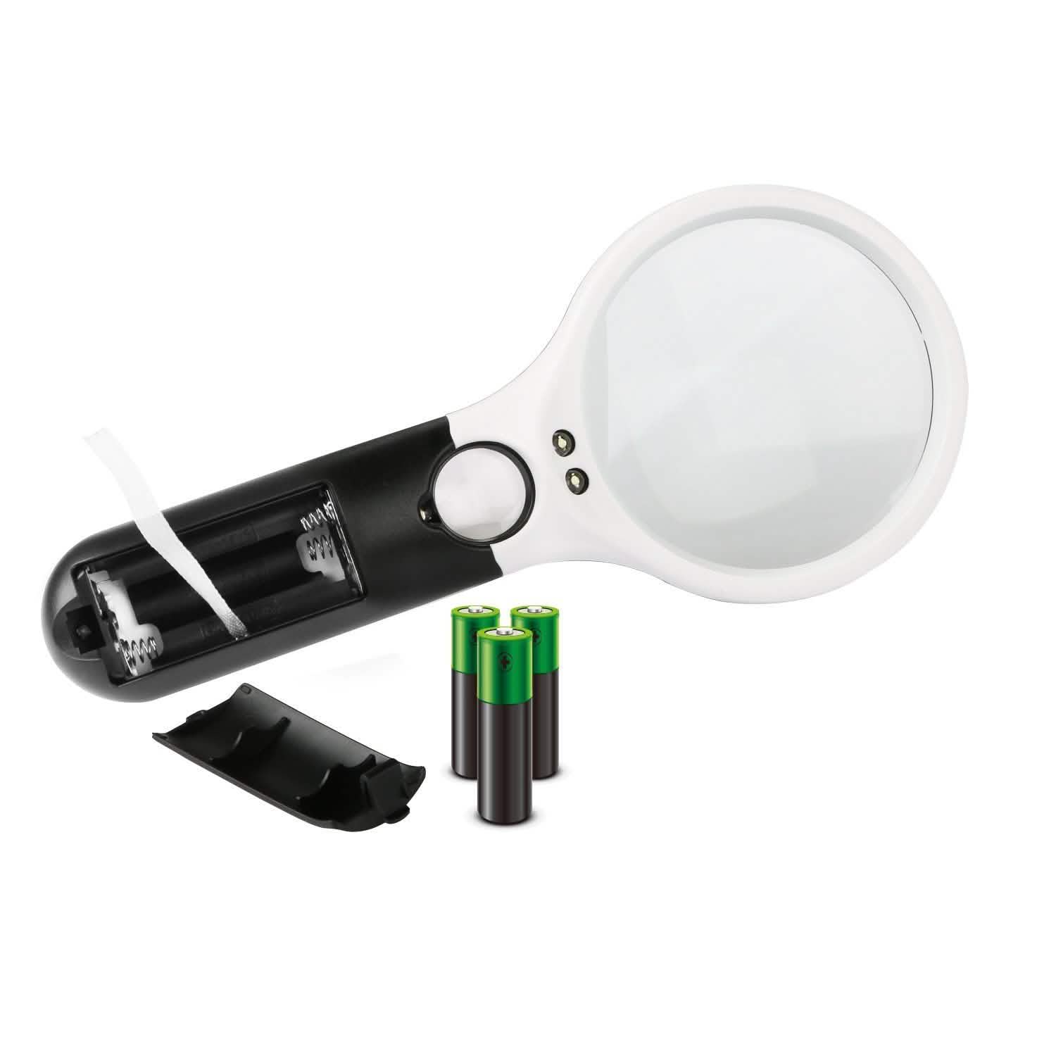 LED Illuminated Magnifying Glass School, Office & Art Supplies - Tophatter Daily Deals