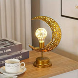 LED Iron Moon Lamp Bulb Ball Indoor Lighting - Tophatter Daily Deals