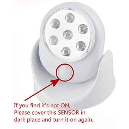 LED Light As Seen On TV Night Lights Cordless Induction Light Base Outdoor Lighting - Tophatter Daily Deals