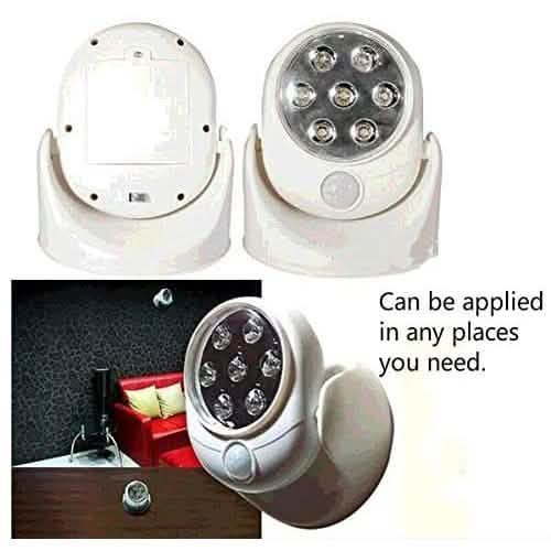 LED Light As Seen On TV Night Lights Cordless Induction Light Base Outdoor Lighting - Tophatter Daily Deals