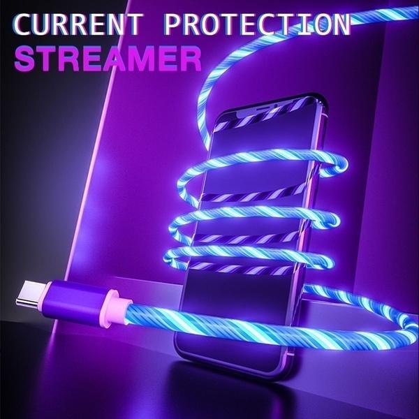 LED Light USB Charger Cable 3-in-1 Fast Charging Charging Cable - Tophatter Daily Deals