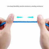 LED Light USB Charger Cable 3-in-1 Fast Charging Charging Cable - Tophatter Daily Deals