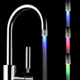 LED Light Water Faucet Tap Heads Glow LED Shower Stream Bath - Tophatter Daily Deals