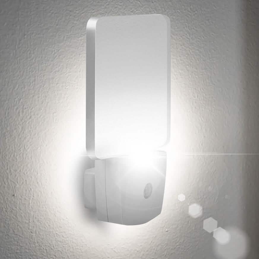 LED Night Light Dusk to Dawn Sensor Cool White Indoor Lighting - Tophatter Daily Deals