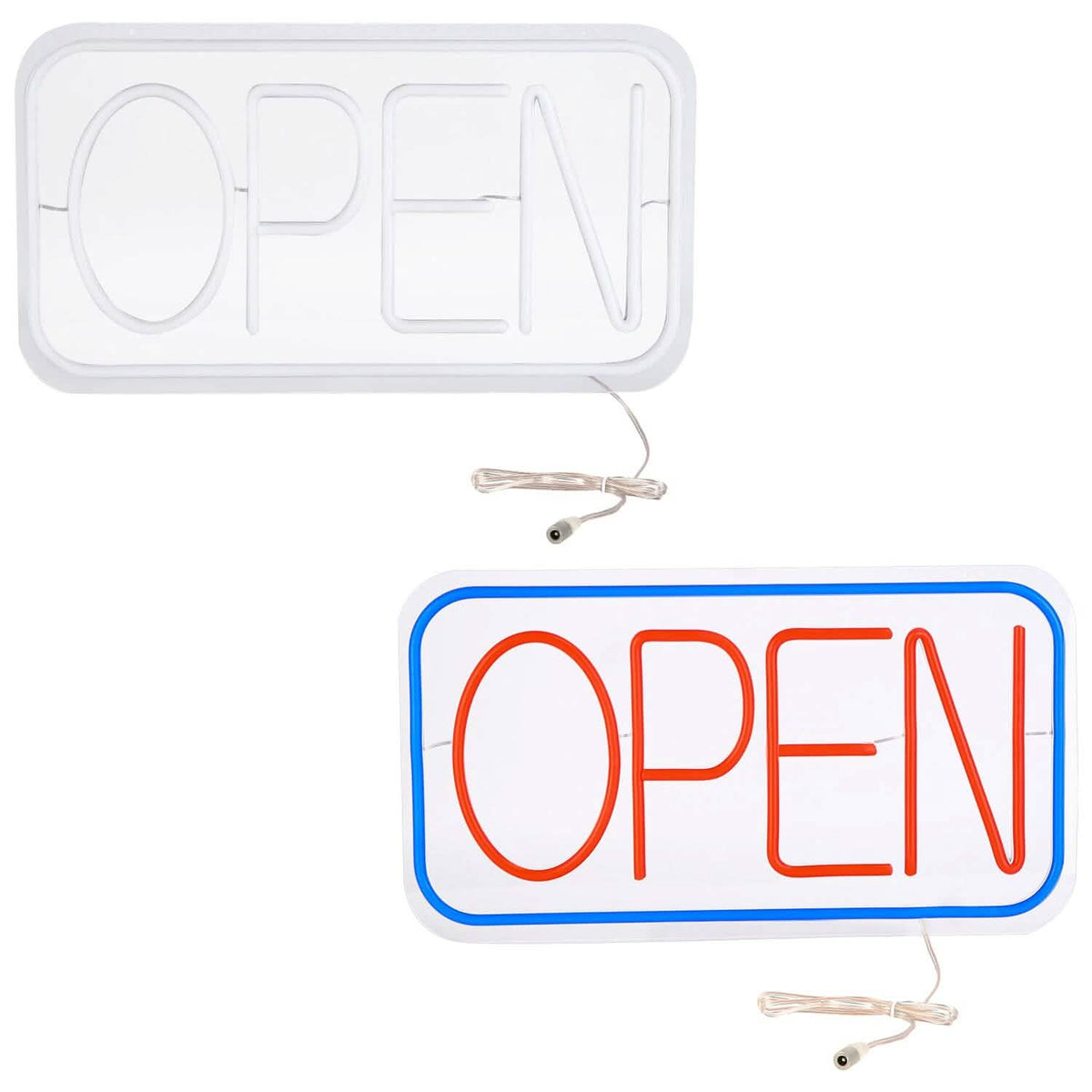 LED Open Sign Advertisement Board with 11 Levels Adjustable Brightness Indoor Lighting - Tophatter Daily Deals
