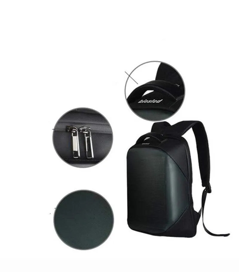 Led Screen Display Wireless Backpack LED Backpack - Tophatter Daily Deals