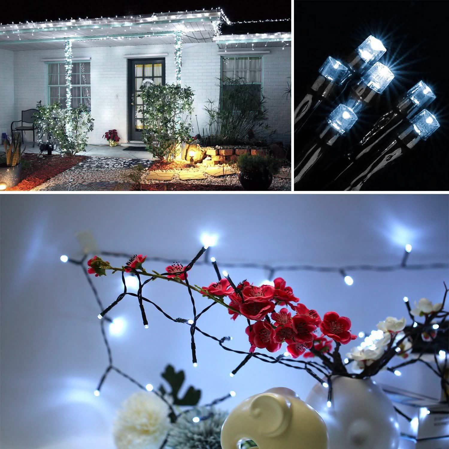 LED Solar Power Fairy String Lights String & Fairy Lights - Tophatter Daily Deals
