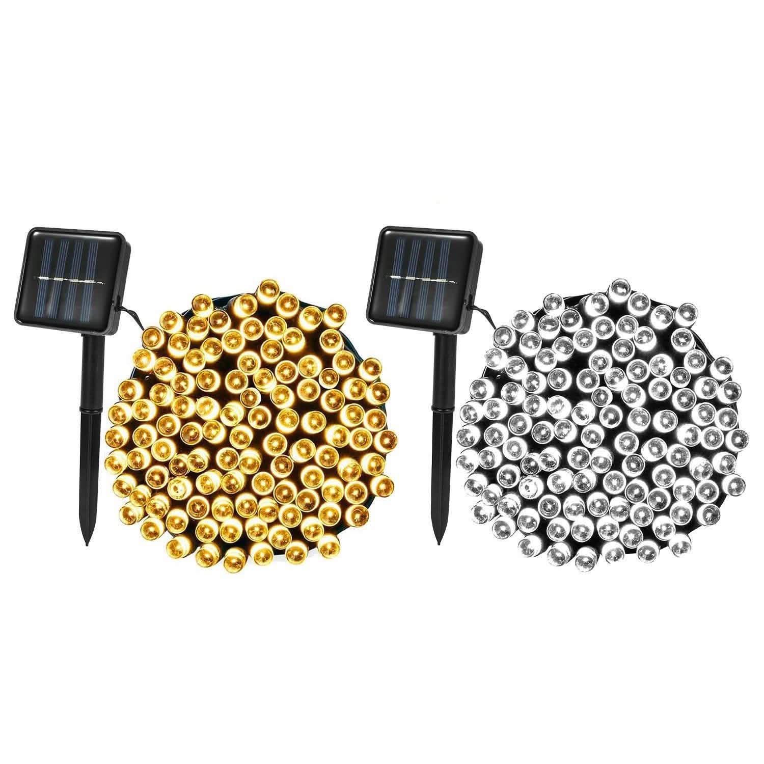 LED Solar Power Fairy String Lights String & Fairy Lights - Tophatter Daily Deals