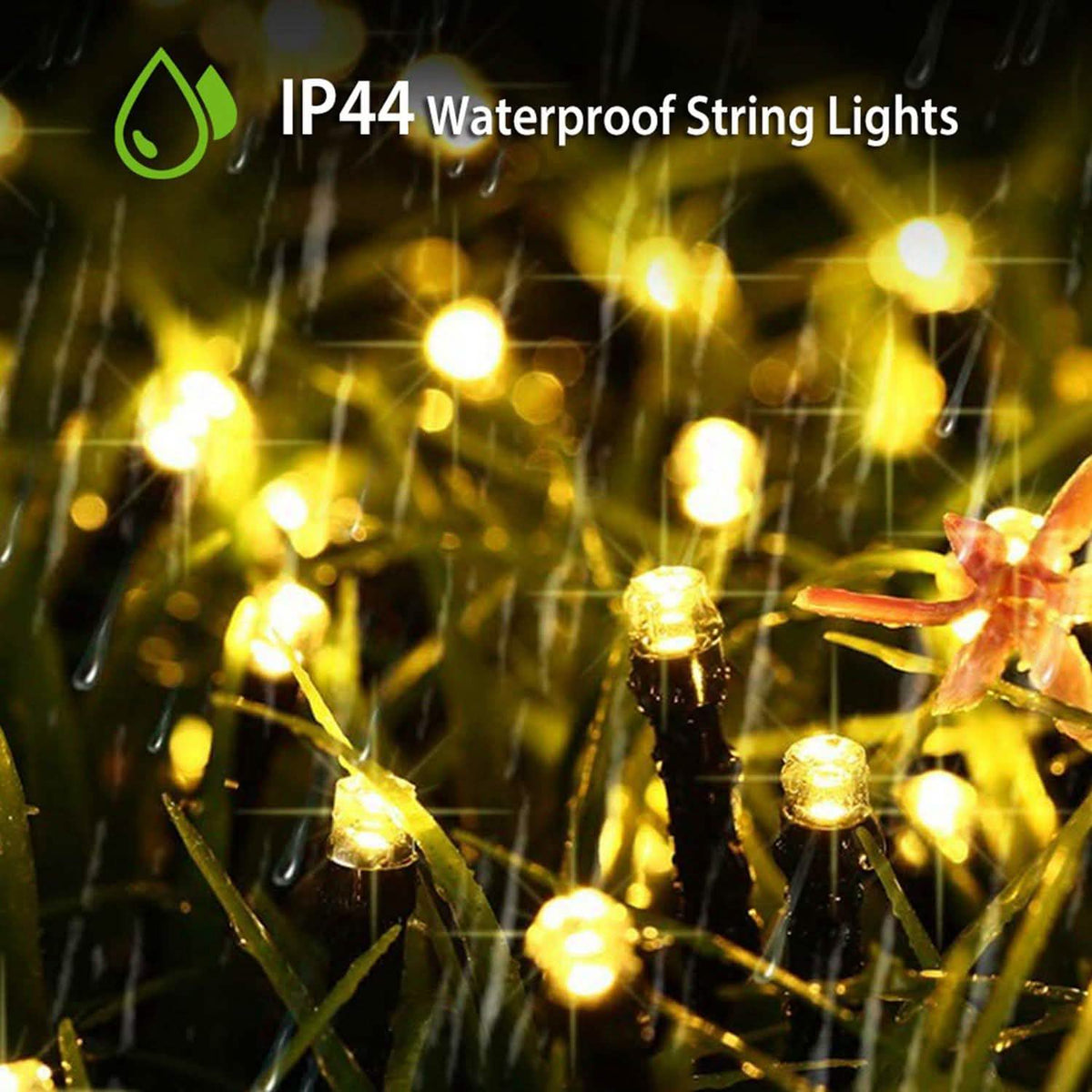 LED Solar Power Fairy String Lights String & Fairy Lights - Tophatter Daily Deals
