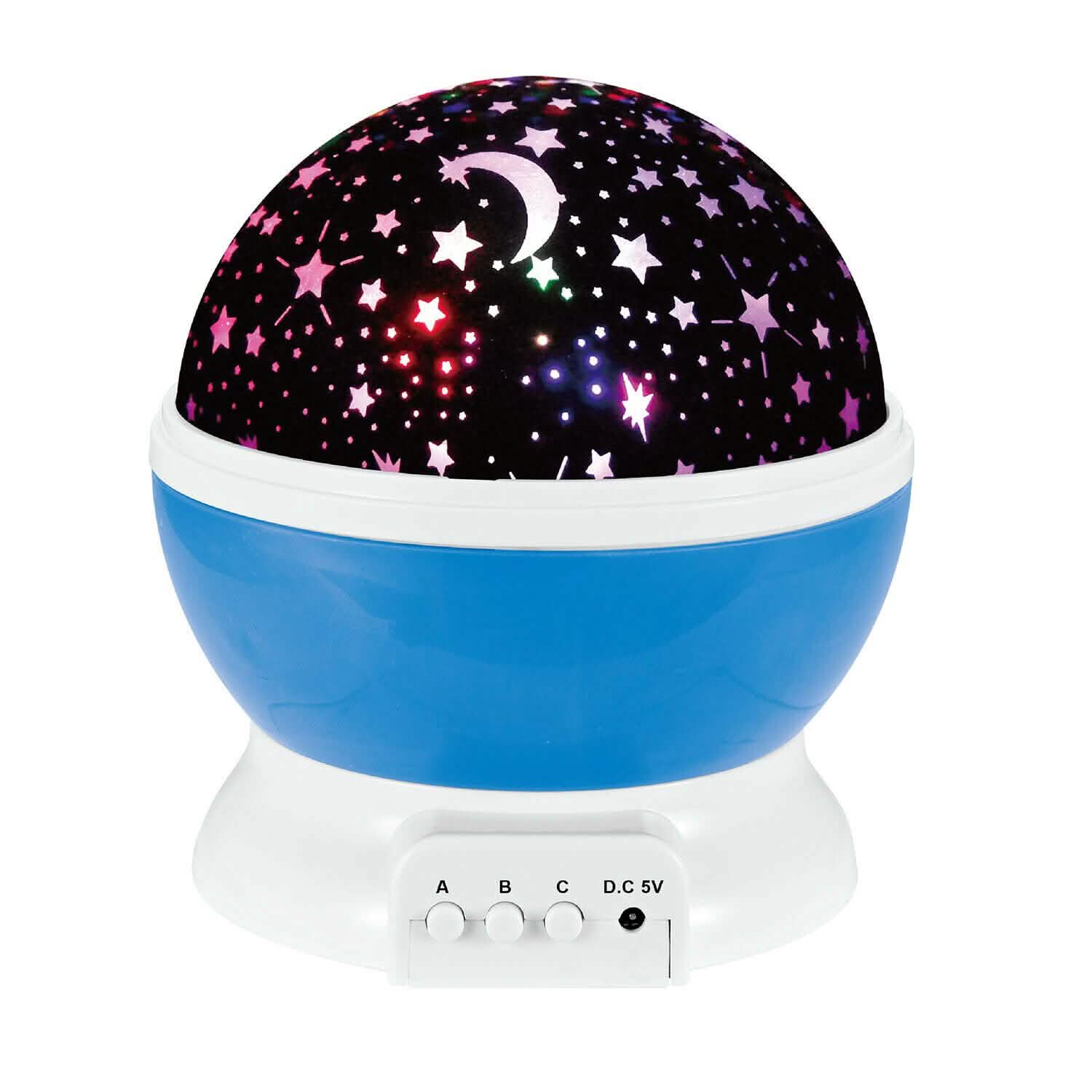 LED Star Sky Projector Night Light Blue String & Fairy Lights - Tophatter Daily Deals