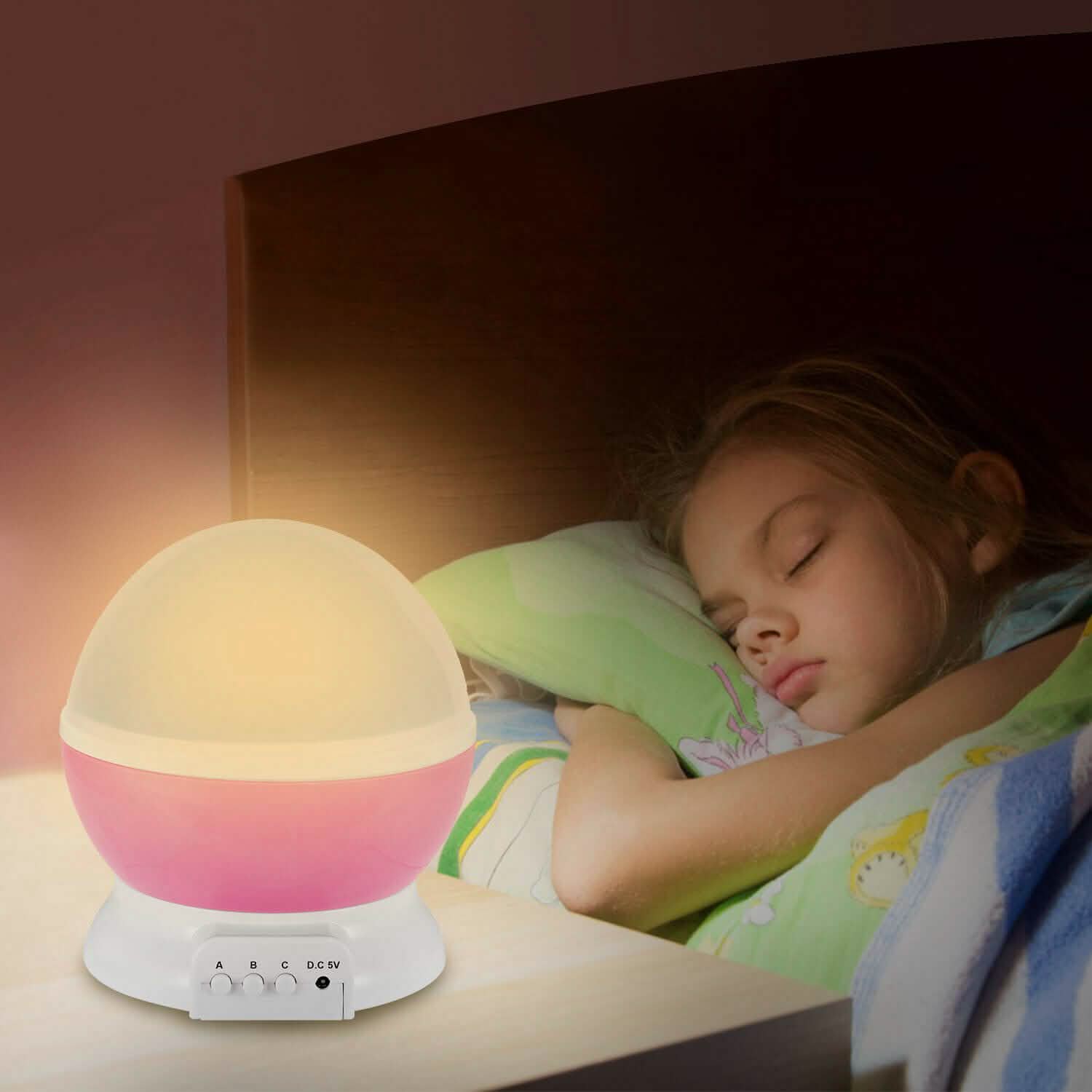 LED Star Sky Projector Night Light String & Fairy Lights - Tophatter Daily Deals