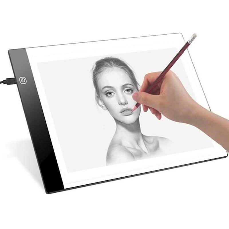 LED Tracing Pad with Adjustable 3-Level Dimmer School, Office & Art Supplies - Tophatter Daily Deals