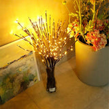 LED Tree Branch Lamp Floral Lights Indoor Lighting - Tophatter Daily Deals