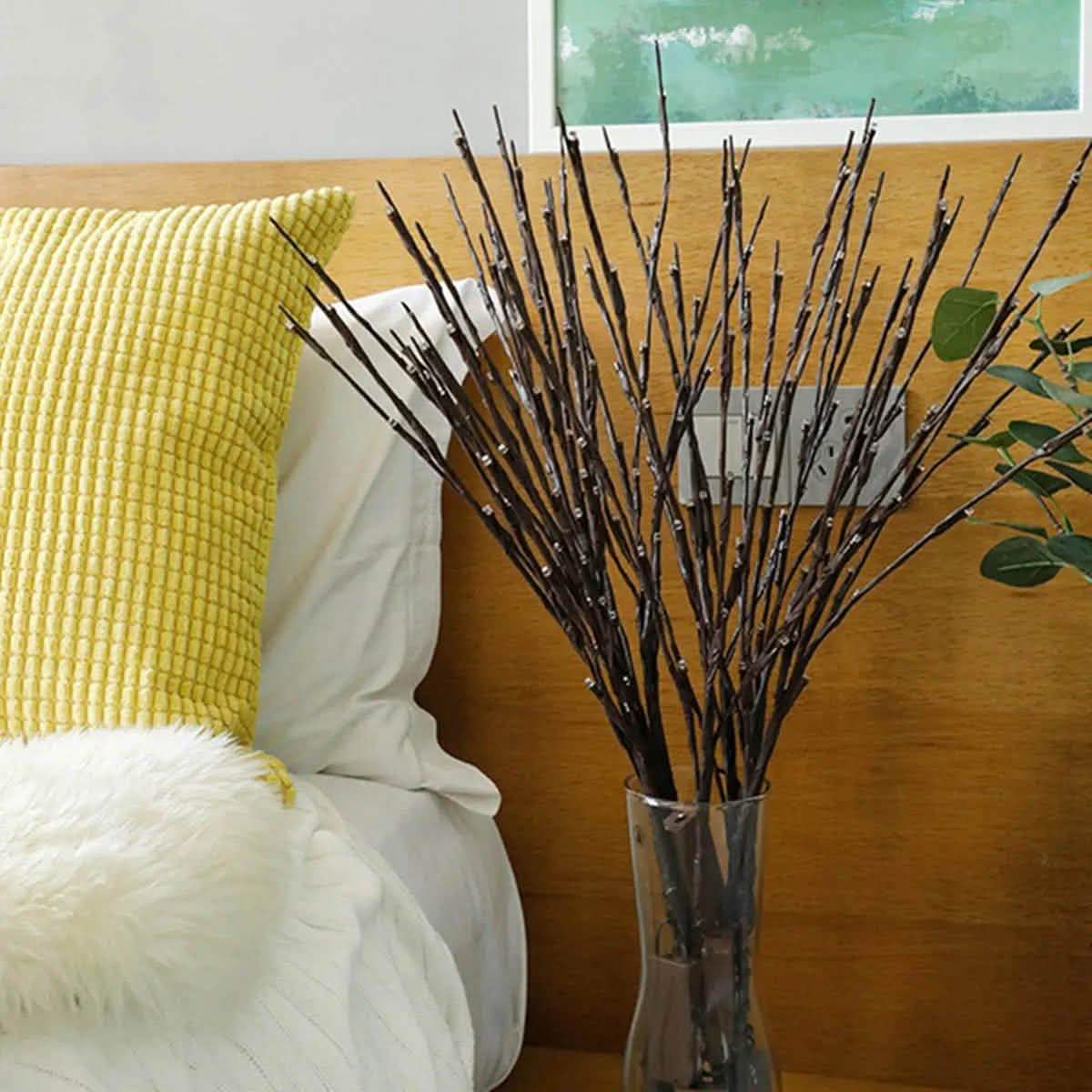 LED Tree Branch Lamp Floral Lights Indoor Lighting - Tophatter Daily Deals
