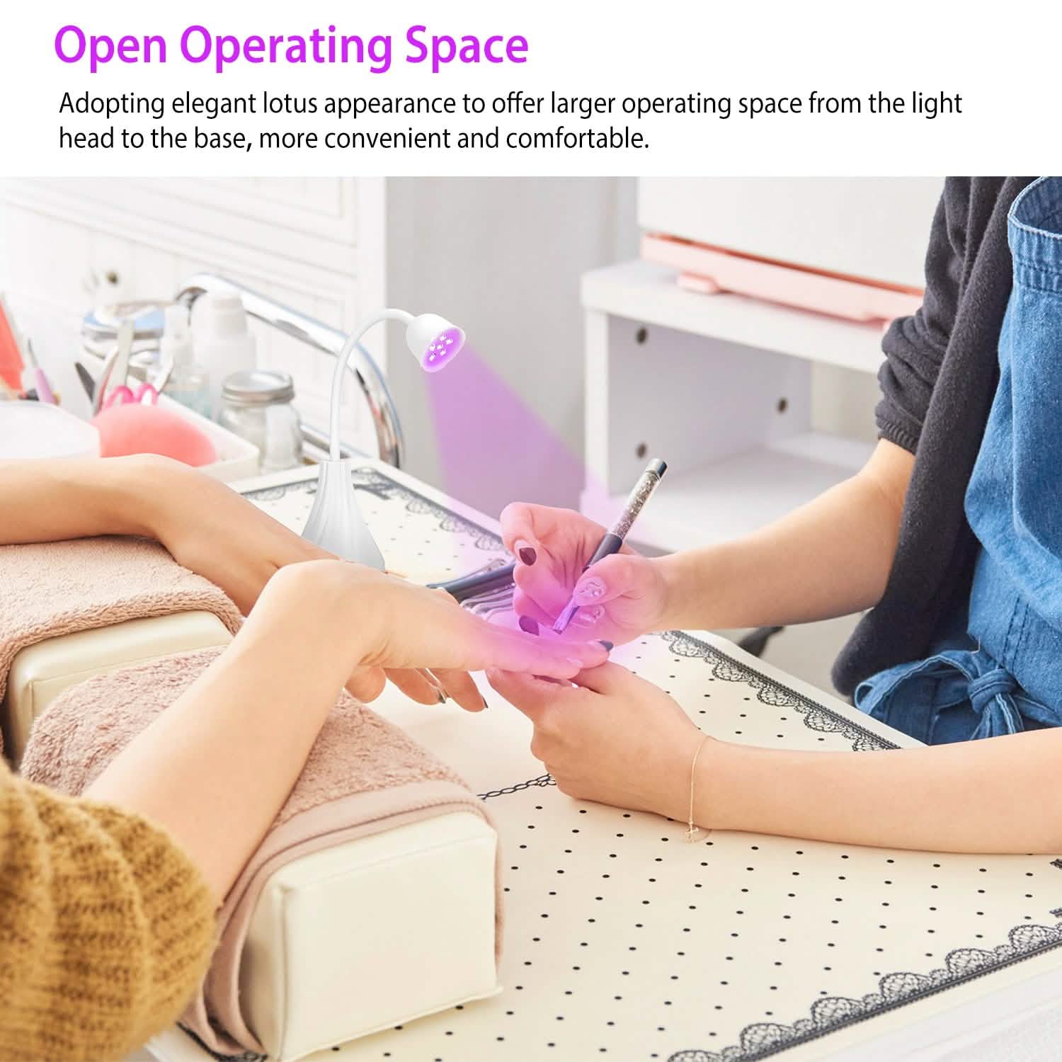 LED UV Nail Lamp Polish Dryer Lamp Beauty & Personal Care - Tophatter Daily Deals